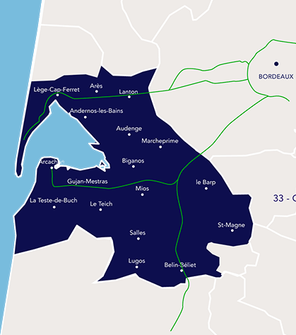 carte du territoire